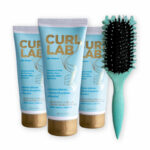 Pack Cepillo + 3 Cremas para peinar Curl lab